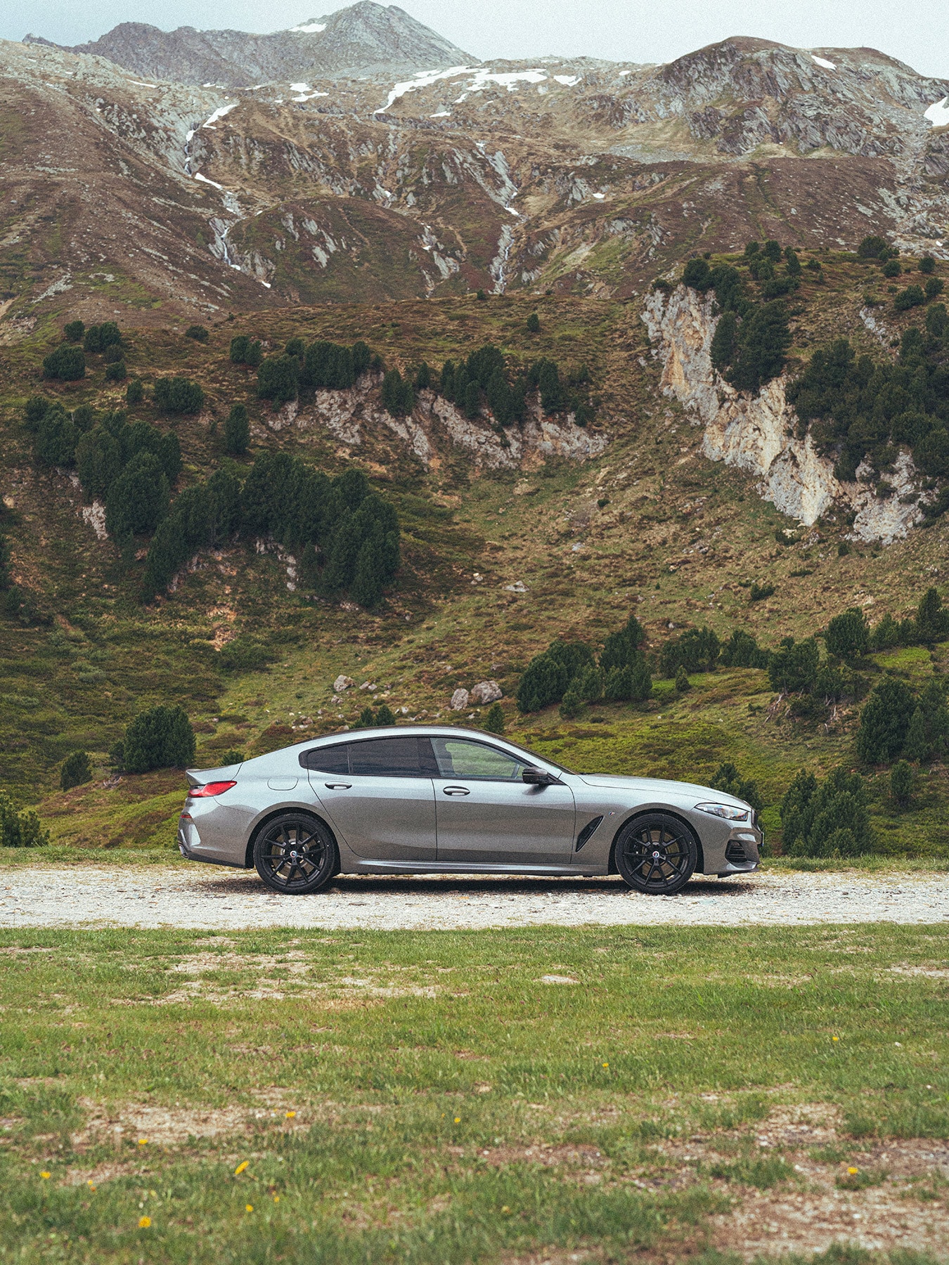 BMW 8 Series Munich Lake Como Switzerland Alps