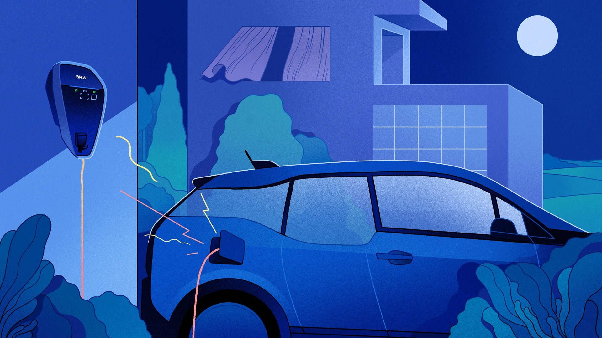 Illustration Electric car charge Cost to charge electric car Home car charger Electric charging station cost Electric car charger installation How long electric car charge