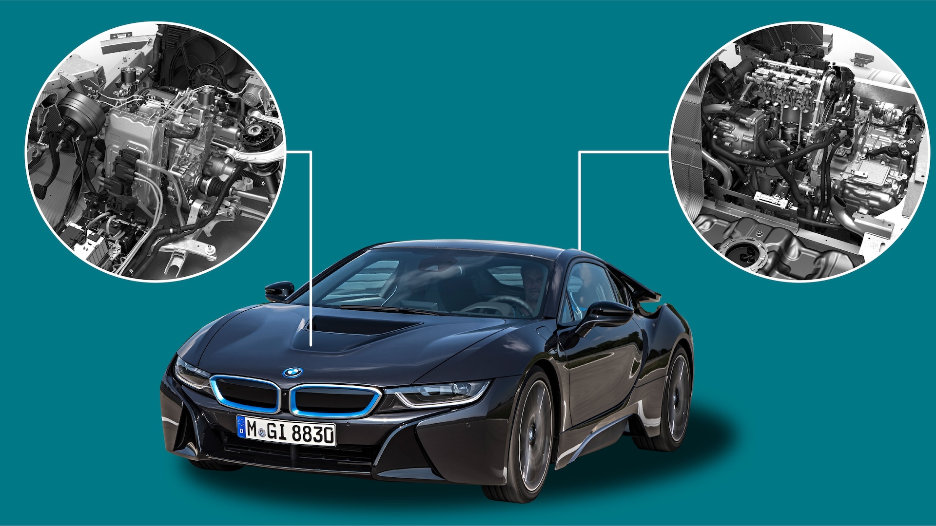Hybrid BMW PHEV BMW BMW i8 Motor Hybrid PHEV