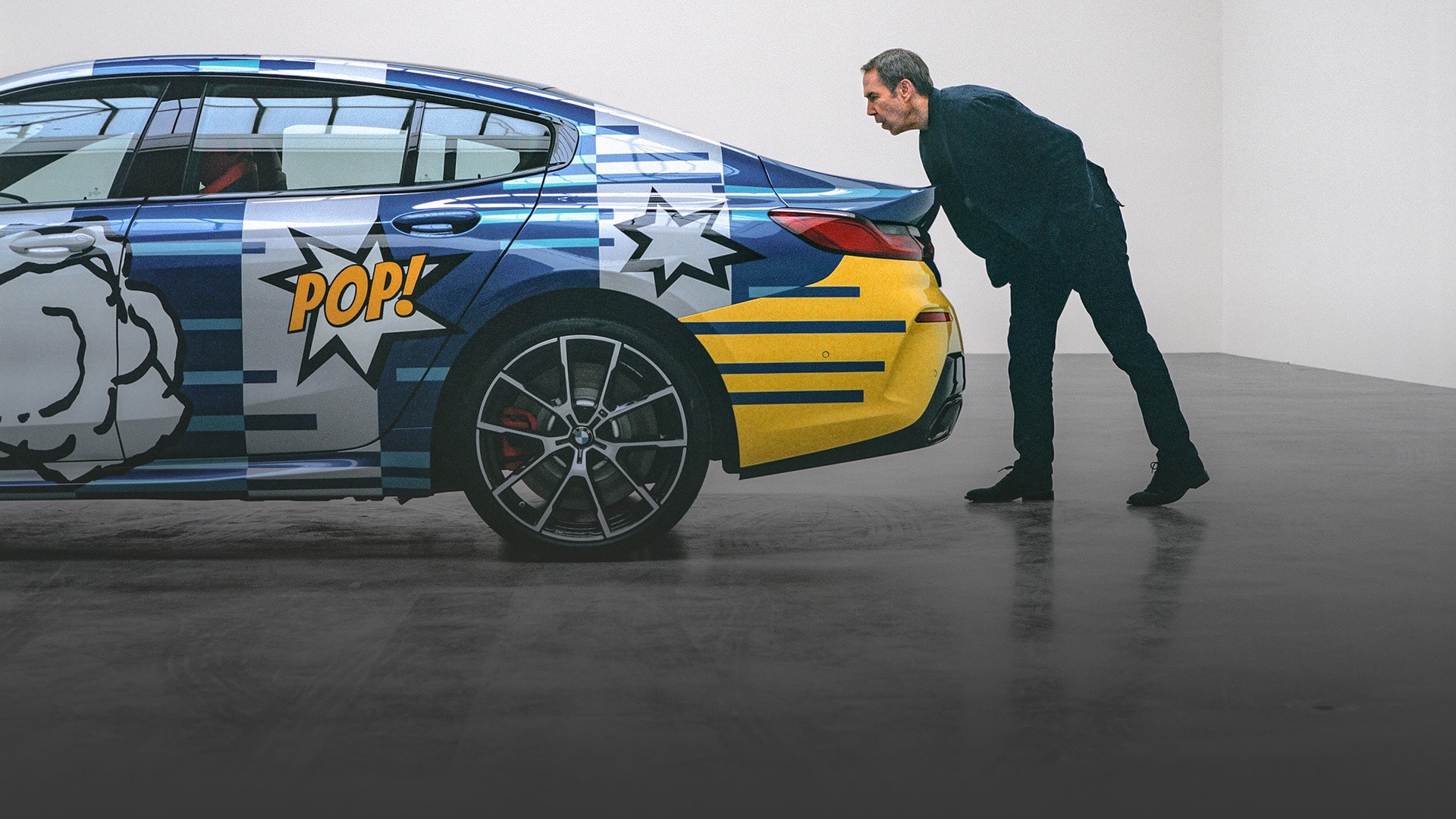 When an artist creates his dream car himself...