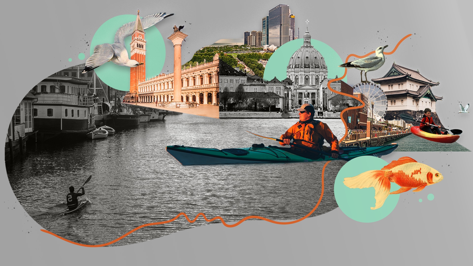 Guide: Five great places to go urban kayaking