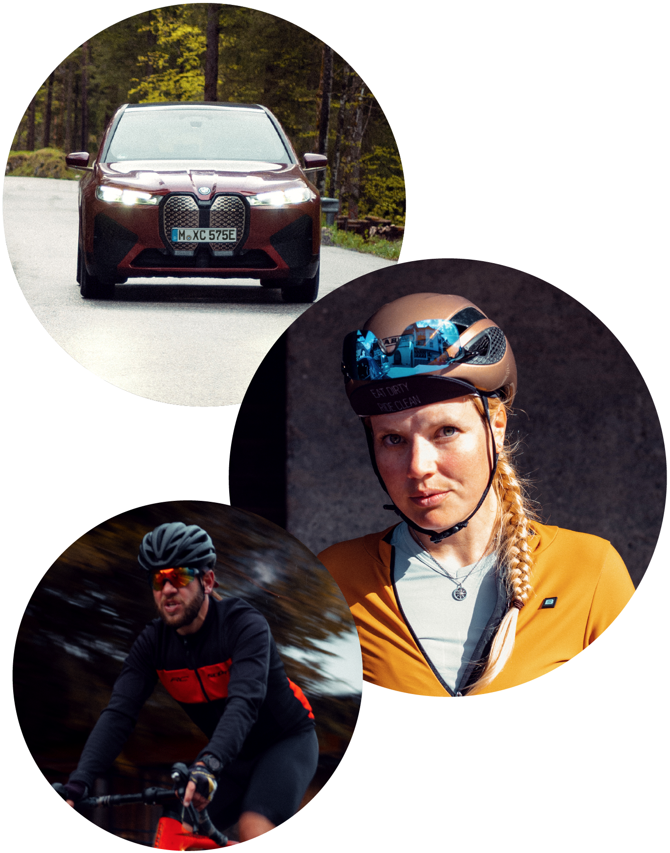 Electric sav, Bmw electric suv, Bike tour, Bike trip